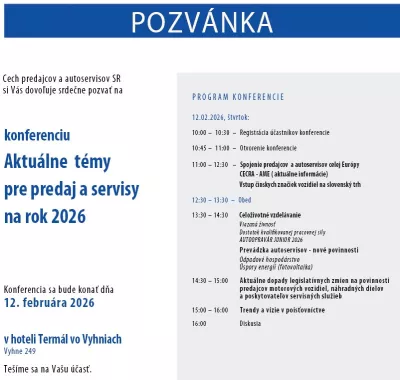 Aktuálne témy pre predaj a servisy na rok 2026